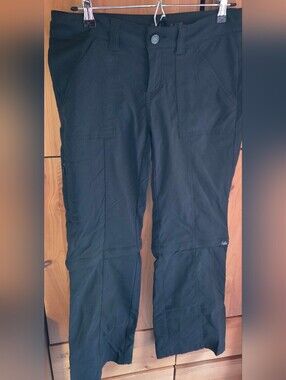 PrAna Women's Black Convrrtible Hiking Pants Size 6